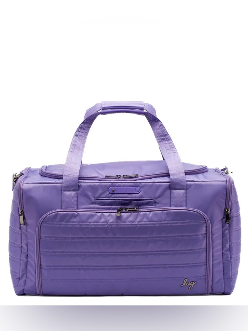 Lug Trolley Duffel Bag Amethyst Purple Spacious Travel Bag